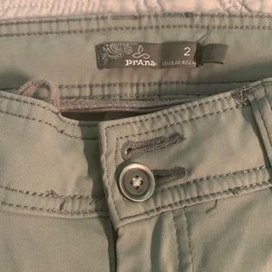 Prana grey pants! Great for hiking and any other outdoor activity!